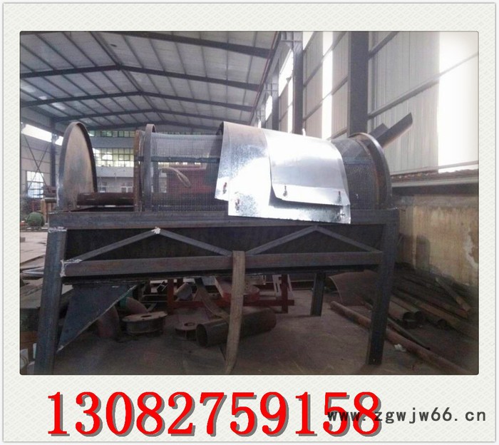 供应越振牌GSF150X4型木屑滚筒筛 颗粒滚筒筛茶叶滚筒筛锯末滚筒筛 筛分设备图4