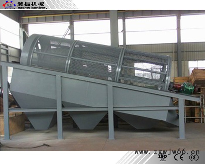 供应越振牌GSF150X4型木屑滚筒筛 颗粒滚筒筛茶叶滚筒筛锯末滚筒筛 筛分设备图5