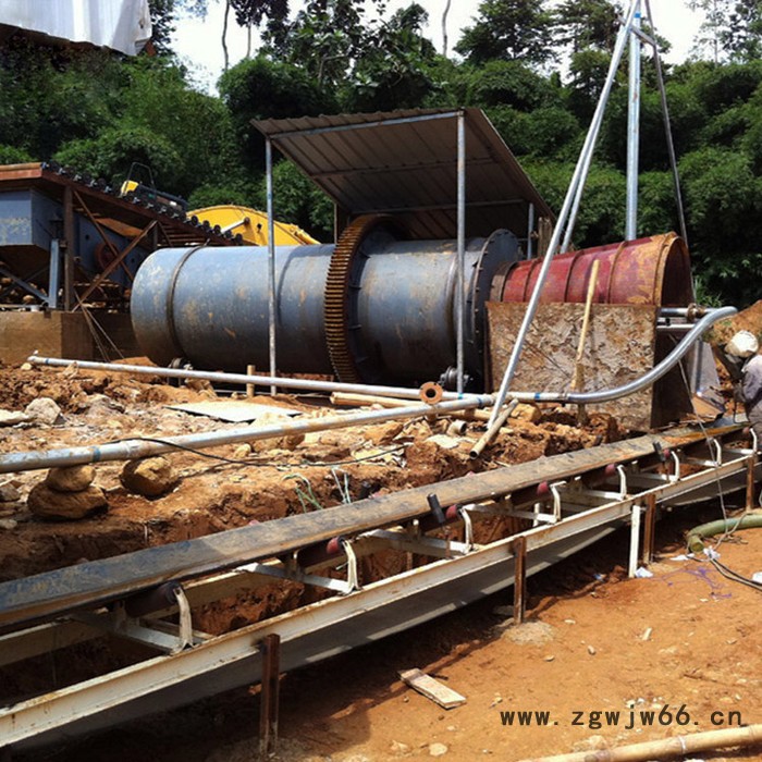 邦隆GTX1230滚筒洗石机 大型泥石清洗分离机 滚筒洗矿机图6