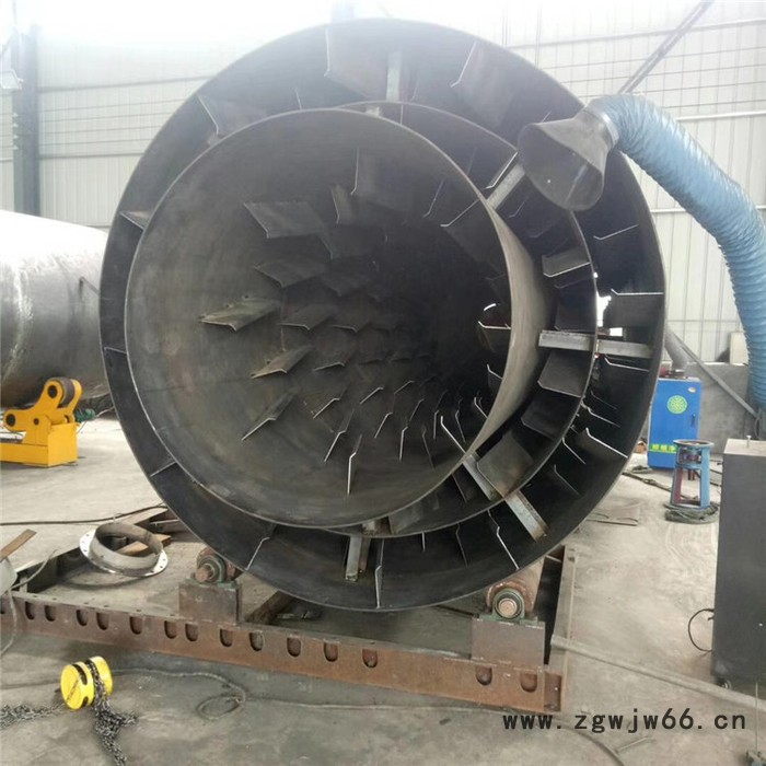 定做316滚筒烘干机15-18米 刮板滚筒烘干机图2