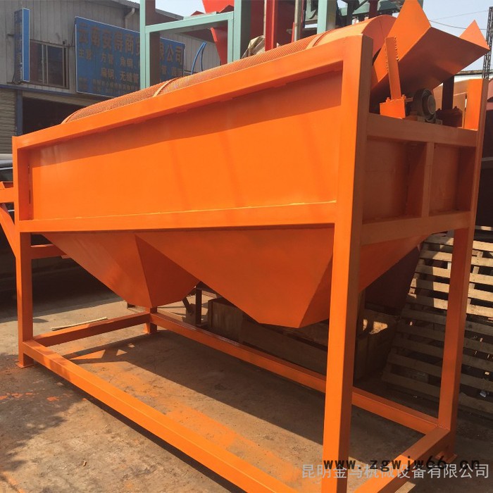 大型滚轴筛分机 昆明无轴滚筒筛石机 云南移动式无轴滚筒筛金马机械 滚筒筛砂机 泥土石块滚筒筛图3