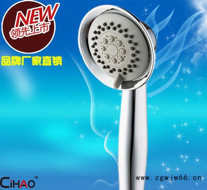 自产自销**搏浪淋浴喷头多功能手持花洒图3