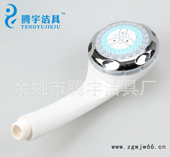 淋浴喷头,手持花洒,四功能手持花洒,四功能花洒,全新料花洒,ABS全图3
