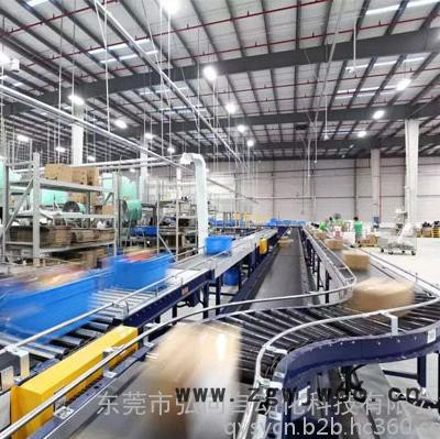 物流分拣滚筒线，物流输送线，滚筒线图8