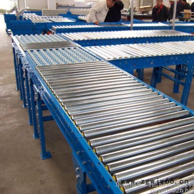 物流分拣滚筒线，物流输送线，滚筒线