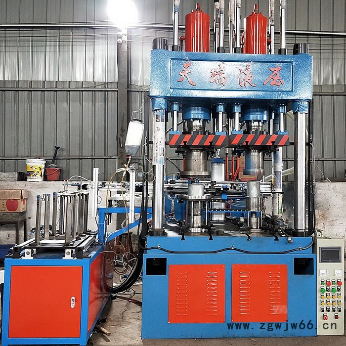 天瑞液压机机械Y71-800吨树脂井盖液压机 智能拼图机图7