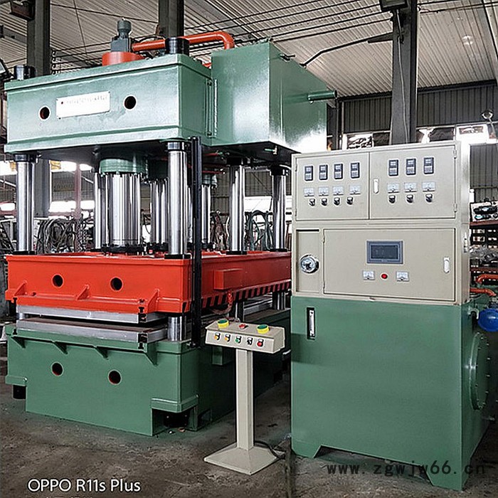 天瑞液压机机械Y71-800吨树脂井盖液压机 智能拼图机图5