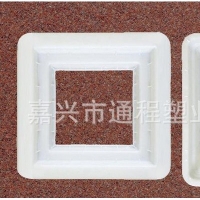 精密塑料模具 方井底座塑料模具40x40x6 窨井盖塑料模具