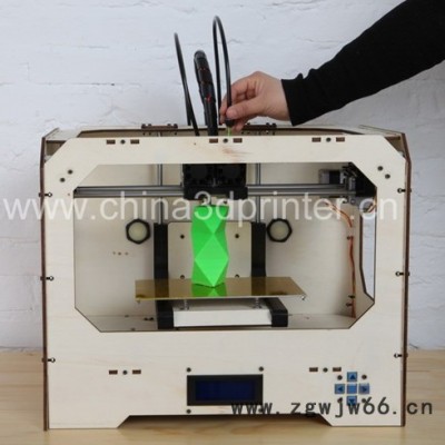 供应创立德Createbot高精度3D打印机 双喷头胶合板