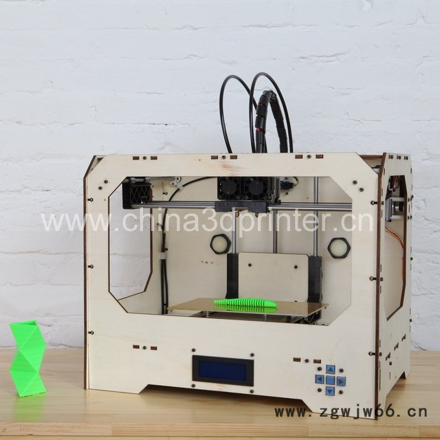 供应创立德Createbot高精度3D打印机 双喷头胶合板图3