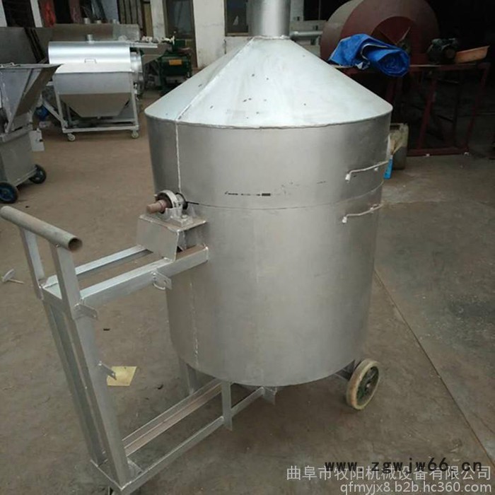 多功能滚筒炒货机 新型燃气菜籽炒货机 立式滚筒瓜子花生炒货机图5