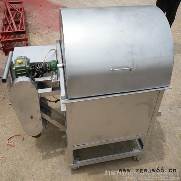 多功能滚筒炒货机 新型燃气菜籽炒货机 立式滚筒瓜子花生炒货机图6
