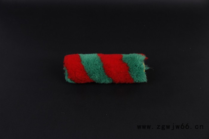 4寸涤纶红绿宽条 迷你拇指滚筒刷 欢迎咨询 迷你滚筒刷图3