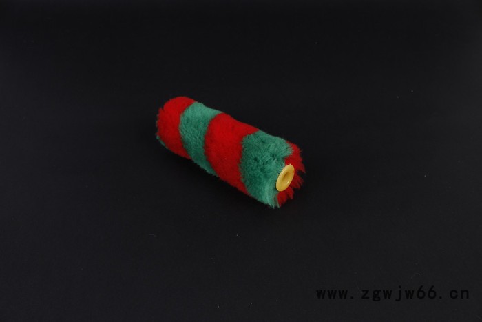 4寸涤纶红绿宽条 迷你拇指滚筒刷 欢迎咨询 迷你滚筒刷图2