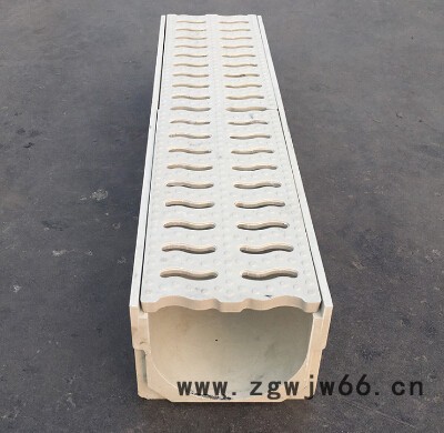 岳峰井盖 厂家定制树脂排水沟 成品排水沟 型号多样