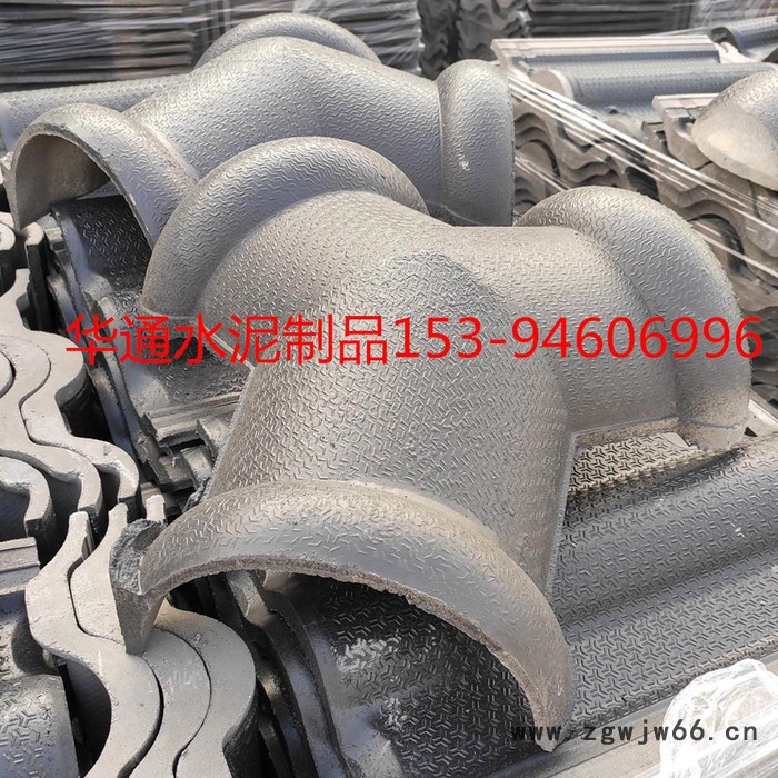 彩瓦 水泥瓦 透水砖 井盖 路牙石 供应:苏、鲁、豫、皖、沪图7