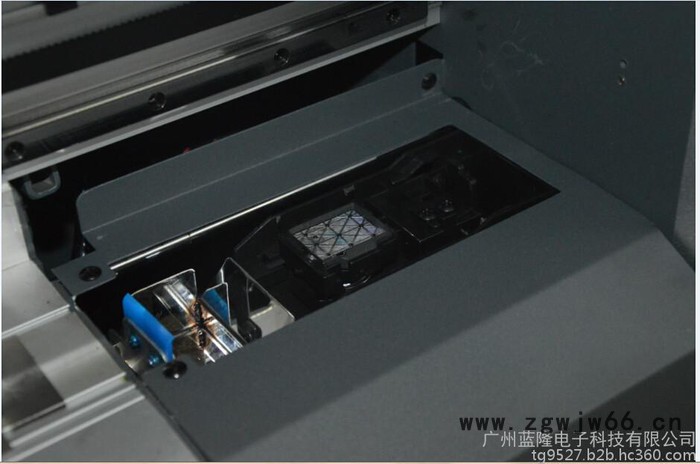 供应压电写真机，高清爱普生喷头，双四色图6