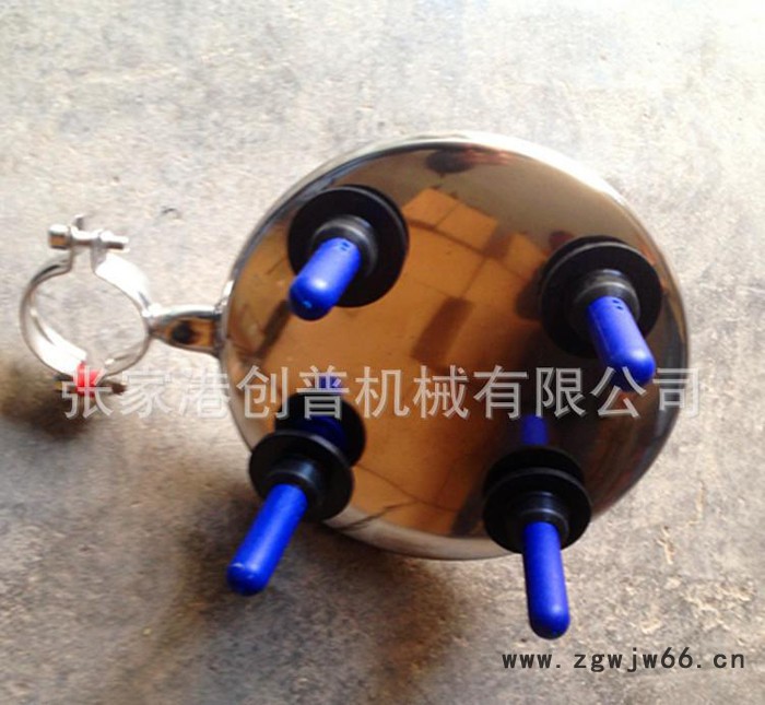 【直销】带皮垫塑料洗头，喷头清洗盘 挤奶机专用配件图3