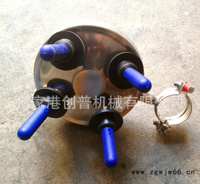 【直销】带皮垫塑料洗头，喷头清洗盘 挤奶机专用配件