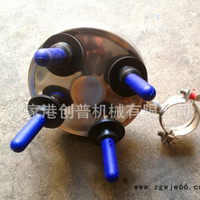 【直销】带皮垫塑料洗头，喷头清洗盘 挤奶机专用配件