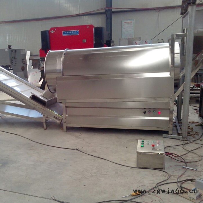 国邦 供应 流水线式调味机 自动撒粉 滚筒拌料机 滚筒调味机 滚筒调味机参数图5