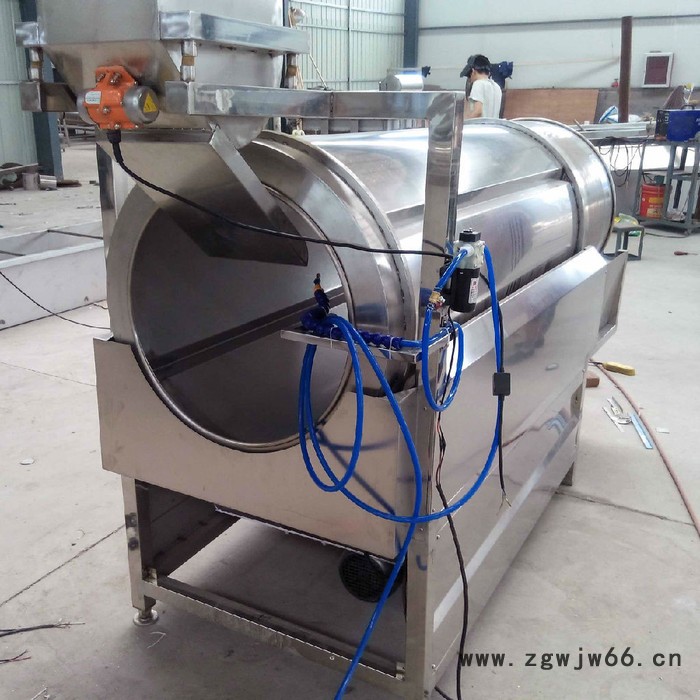 国邦 供应 流水线式调味机 自动撒粉 滚筒拌料机 滚筒调味机 滚筒调味机参数图3