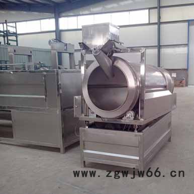 国邦 供应 流水线式调味机 自动撒粉 滚筒拌料机 滚筒调味机 滚筒调味机参数图7