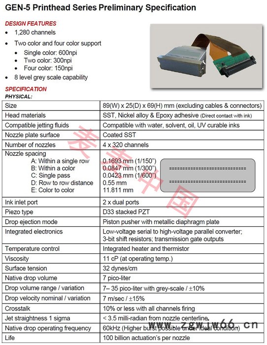 理光GEN5 理光G5喷头全国联保质保上机7天免费更换图2