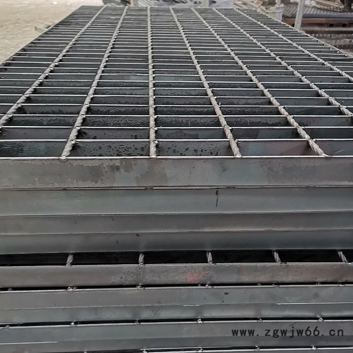 港润现货 重型镀锌井盖钢格板 热镀锌钢格栅 定制异形扇形平台踏步钢格板图5