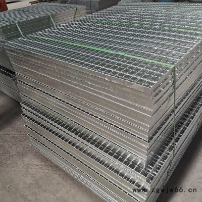 港润现货 重型镀锌井盖钢格板 热镀锌钢格栅 定制异形扇形平台踏步钢格板