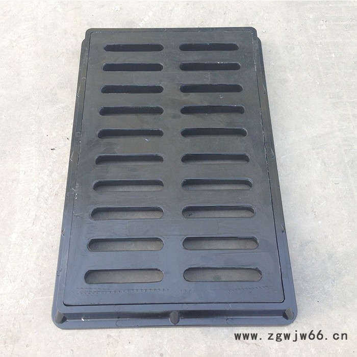 高分子复合树脂雨水篦子黑色沟盖板广场排水箅子绿色水沟盖板高强度山东岳峰井盖源头厂家450x750x40mm支持定制图3