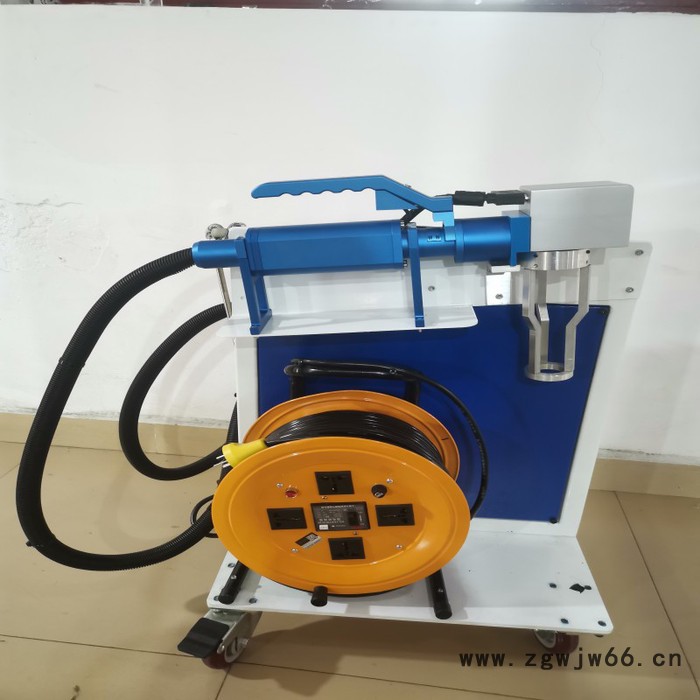 合申 铭牌激光打标机 下水道井盖刻字激光打码机 手持式光纤激光刻字机图3