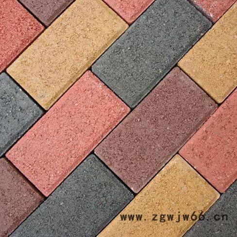 鑫欧建材 彩砖批发  路面砖 路面砖 条纹砖 水泥 管新沂  市井盖厂家图2