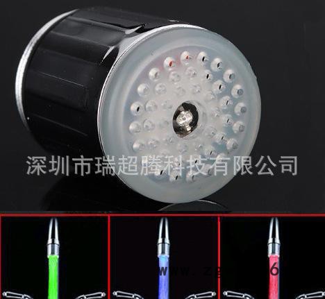 LED花洒 LED龙头 感温变色 七彩渐变  喷头专业生产工厂图3