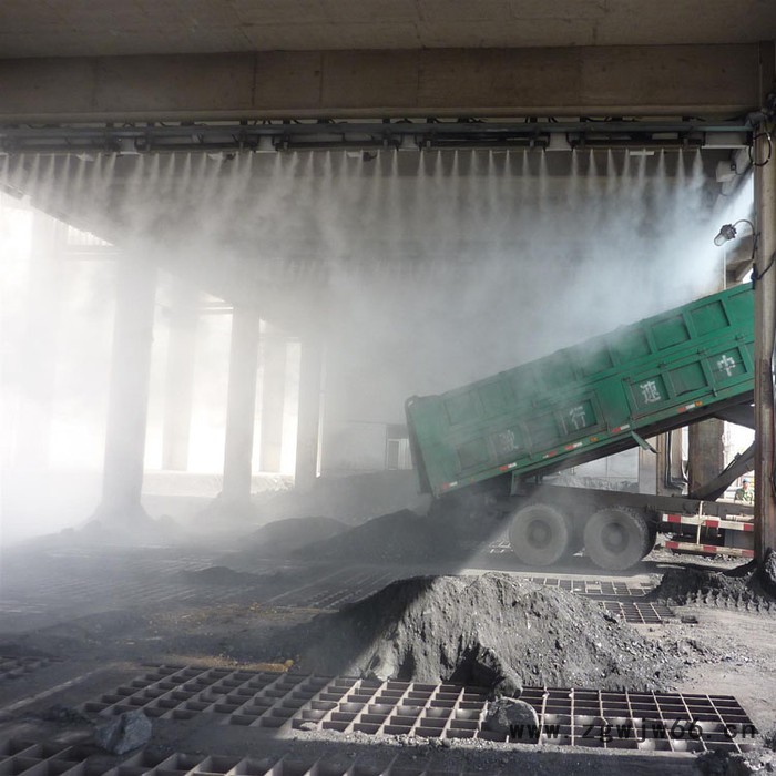 干雾 干雾降尘 微雾降尘 干雾降尘系统 坤蓝 封闭车间干雾降尘系统 水气雾化喷头图3