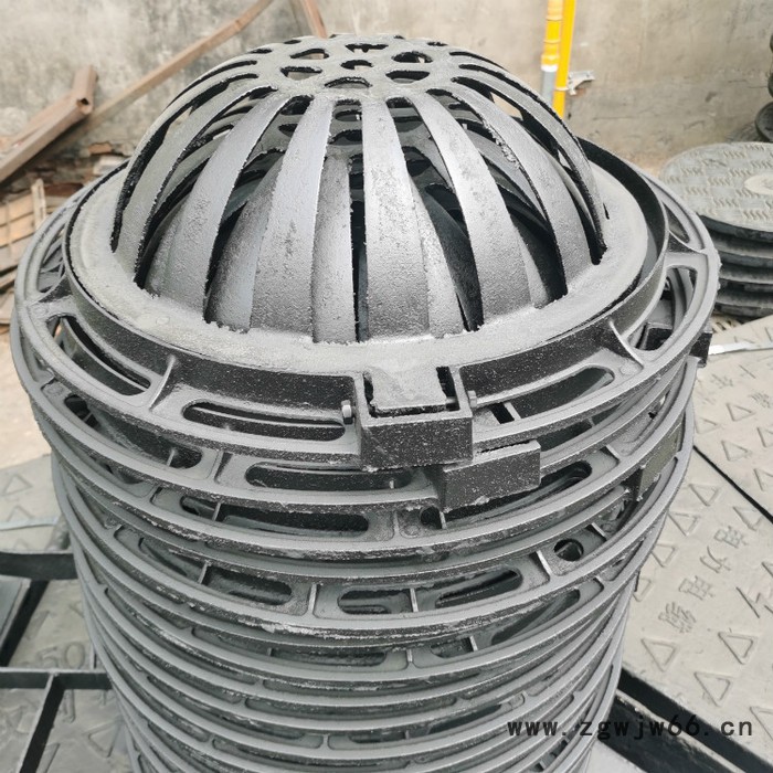 现货供应圆溢流井 鑫益通 山东球墨铸铁井盖图3