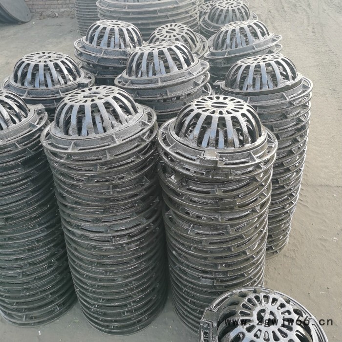 现货供应圆溢流井 鑫益通 山东球墨铸铁井盖图2