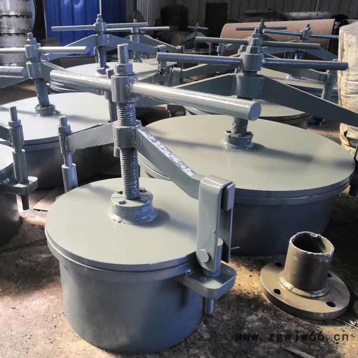 金帆顺 DN800 石化人孔井盖 不锈钢常压人孔 现货供应图2