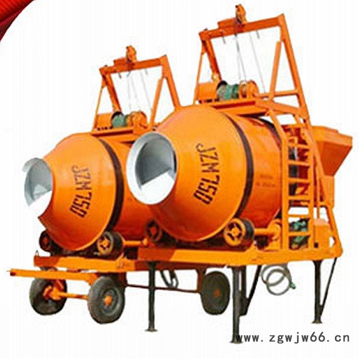 滚筒式混凝土搅拌机 滚筒搅拌机 混凝土搅拌机 实体厂家 工厂直营图2