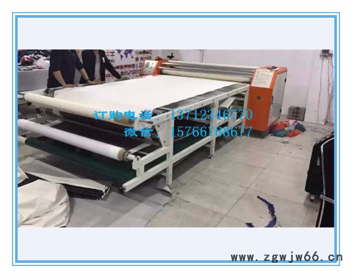 滚筒服装升华转印机 多功能滚筒印花机 上进滚筒升华转印机图5