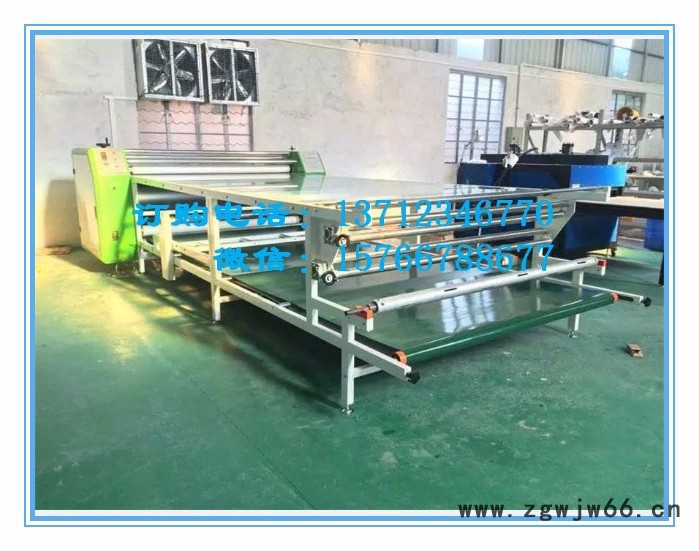 滚筒服装升华转印机 多功能滚筒印花机 上进滚筒升华转印机图6