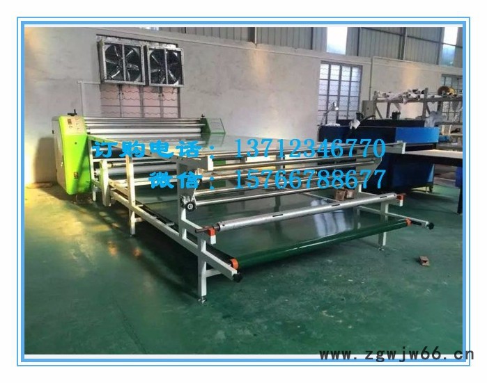 滚筒服装升华转印机 多功能滚筒印花机 上进滚筒升华转印机图4