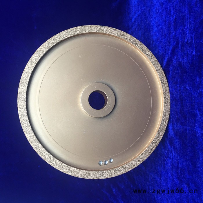 科美牌 400mm直径 ，钎焊超硬砂轮， 天然金刚石 /钎焊滚轮 加工球磨井盖图6