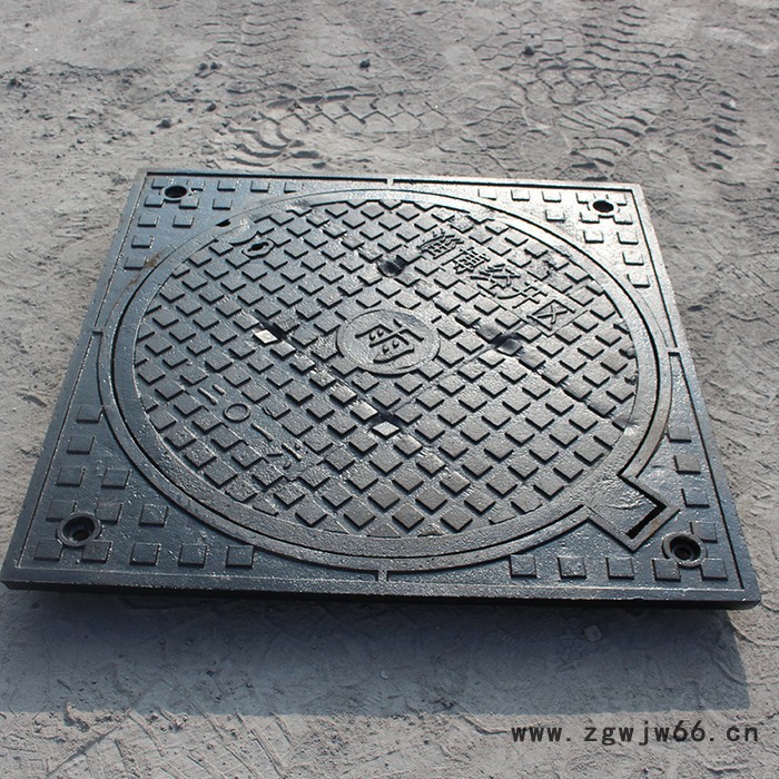 岳峰牌外方内圆球墨铸铁井盖外方800x800x内圆φ700图2