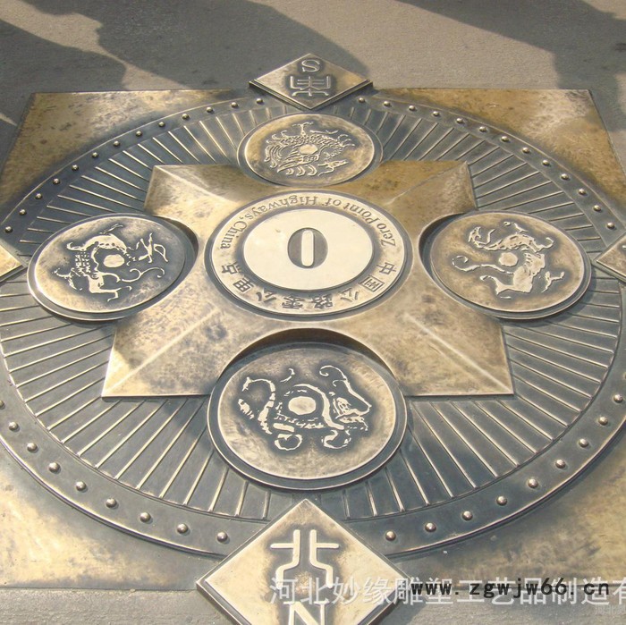 妙缘雕塑铸铜寺庙牌匾铜对联大型铜雕塑 铜雕井盖城市雕塑厂家图3