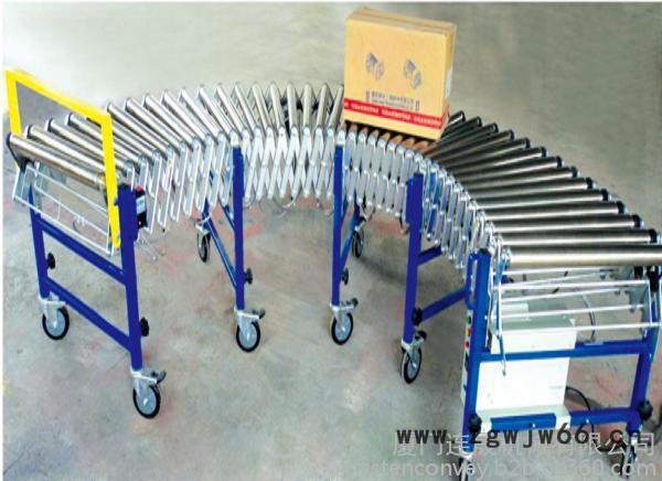 供应厦门“连晟”伸缩滚筒线 动力滚筒输送线 无动力滚筒线 流水线 生产厂家品质保障连晟机械图4