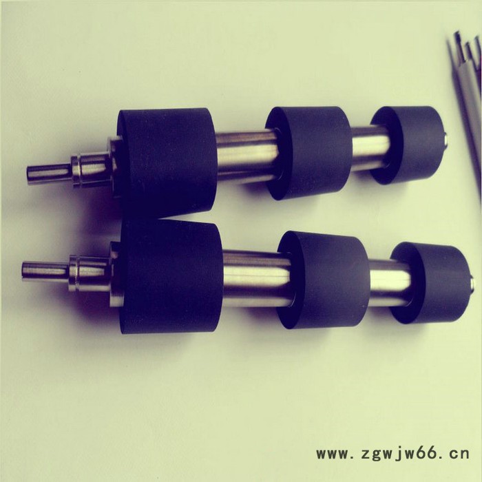 天向聚氨酯滚筒包胶 铝件包胶 聚氨酯托辊 橡胶滚筒包胶图2