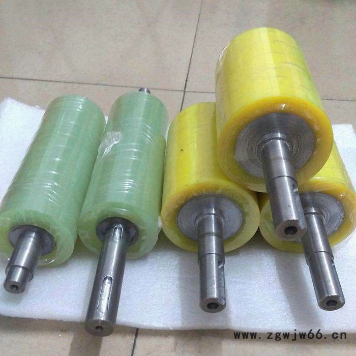 天向聚氨酯滚筒包胶 铝件包胶 聚氨酯托辊 橡胶滚筒包胶图6