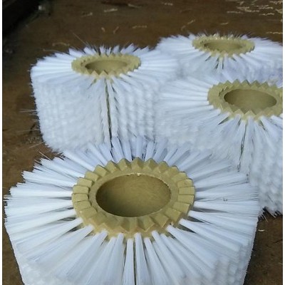 非标定制加工植毛组合式滚筒刷 圆筒刷 尼龙圆筒刷