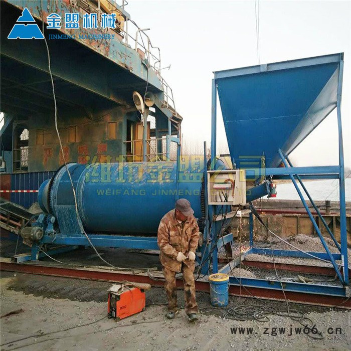 四川小时五十吨滚筒洗石机价钱 洗石机图2